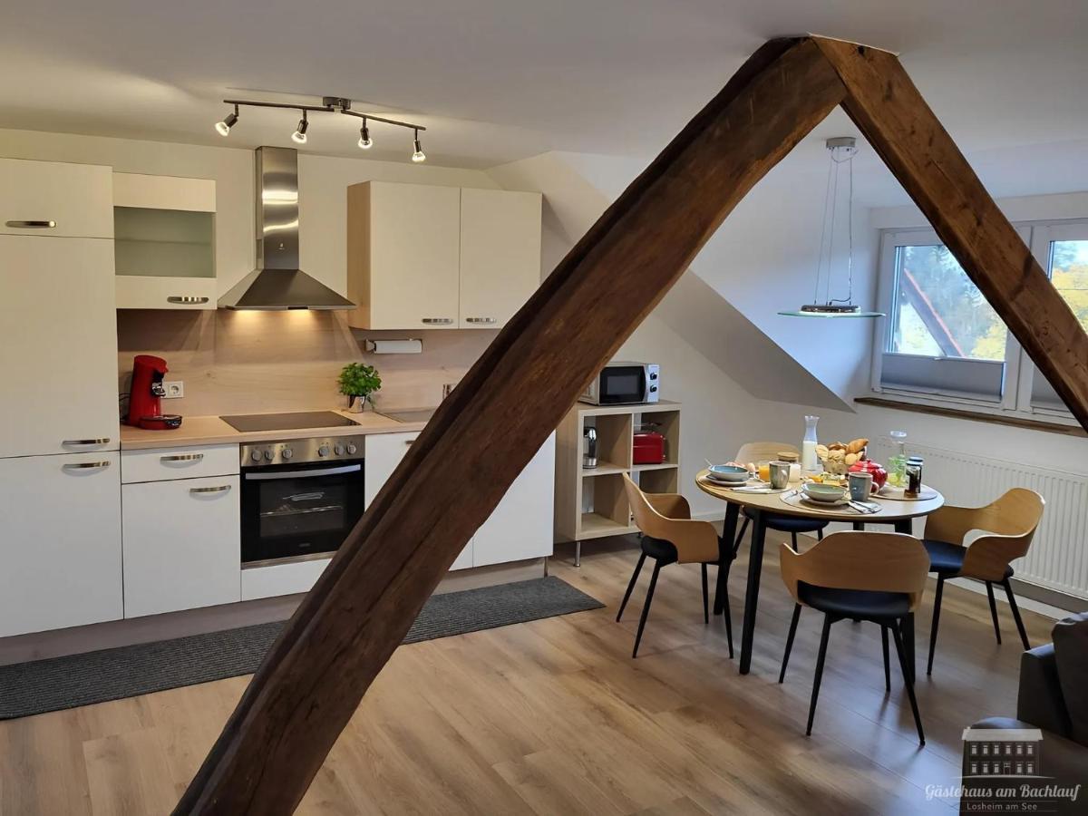 Komfort Ferienwohnungen Mit Wellness-Garten - Gaestehaus Am Bachlauf - Losheim Am See Zewnętrze zdjęcie