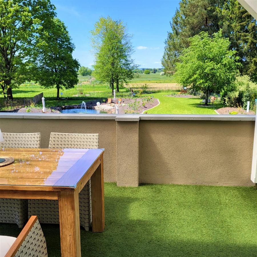 Komfort Ferienwohnungen Mit Wellness-Garten - Gaestehaus Am Bachlauf - Losheim Am See Zewnętrze zdjęcie