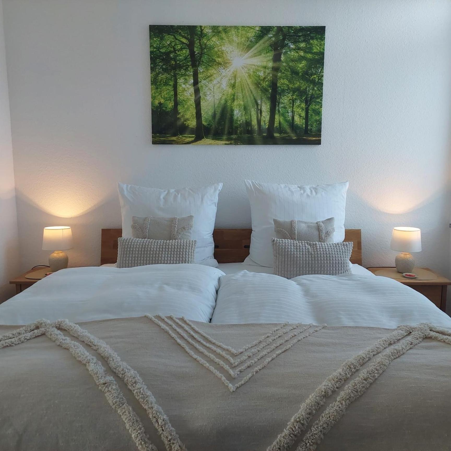 Komfort Ferienwohnungen Mit Wellness-Garten - Gaestehaus Am Bachlauf - Losheim Am See Zewnętrze zdjęcie